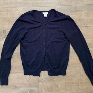 H&M Navy Blue Cardigan